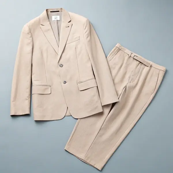 Casual Linen Suit