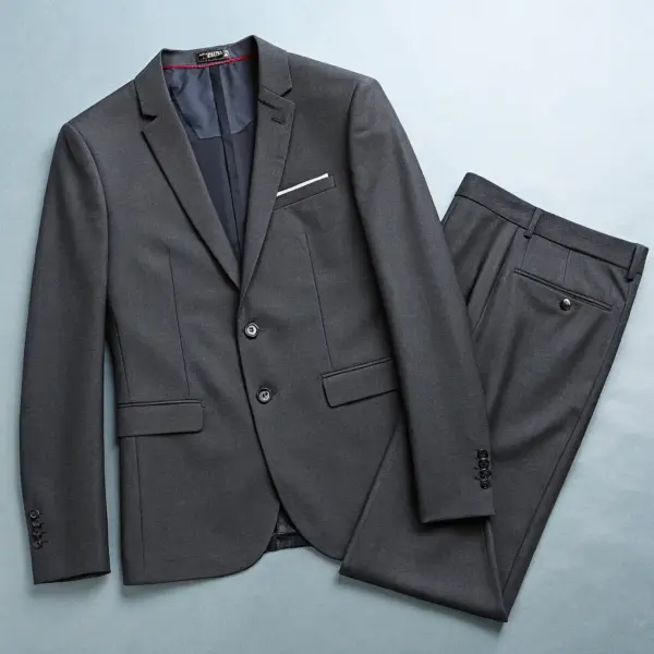 Light Gray Business Suit