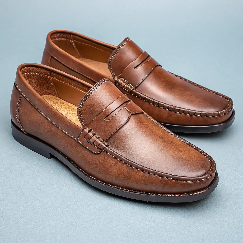 Brown Derby Loafers