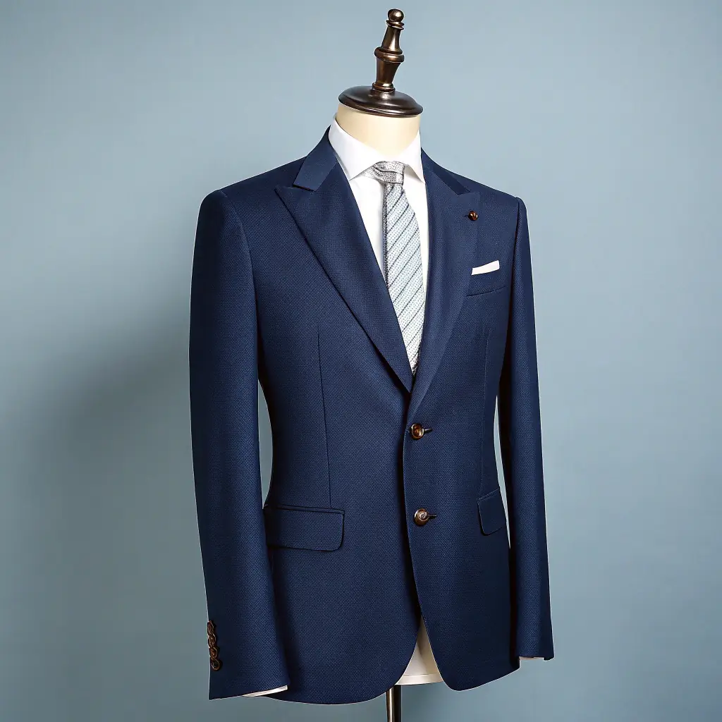 Classic Navy Blue Suit