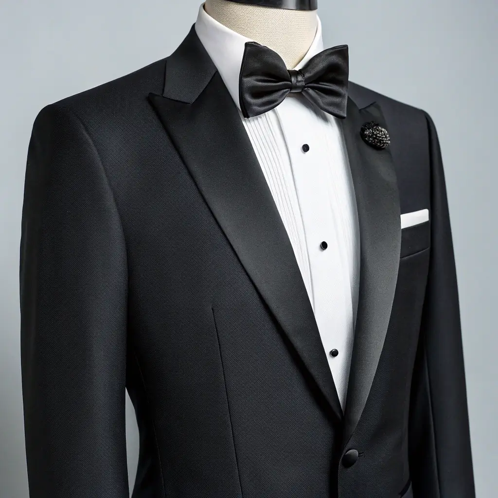 Modern Black Tuxedo